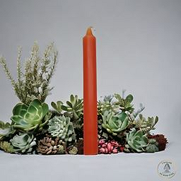 Bougie Orange Grand modèle