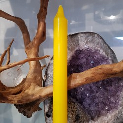 Bougie Jaune Rituel