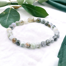 Agate arbre Grade AA 6mm