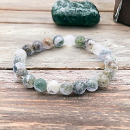 Agate Arbre Grade AA 8mm