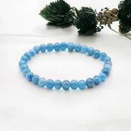 Apatite Bleu Grade AAA 6mm