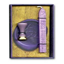 Set Cire et Sceau Mauve Trikiel