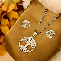 Collier Arbre de vie Doré 