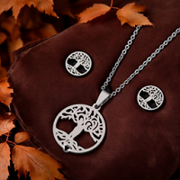 Collier Arbre de vie Argenté 