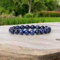 Oeil de Tigre bleue Grade A 8mm