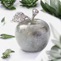 Pomme en Labradorite Grade AA