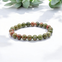 Unakite Grade AA 8mm