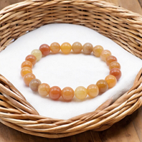 Aventurine Orange Grade AA 8mm