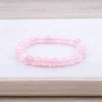 Quartz Rose Grade AA 8mm
