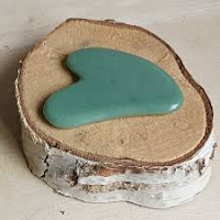 Gua Sha coeur Aventurine verte grade AA